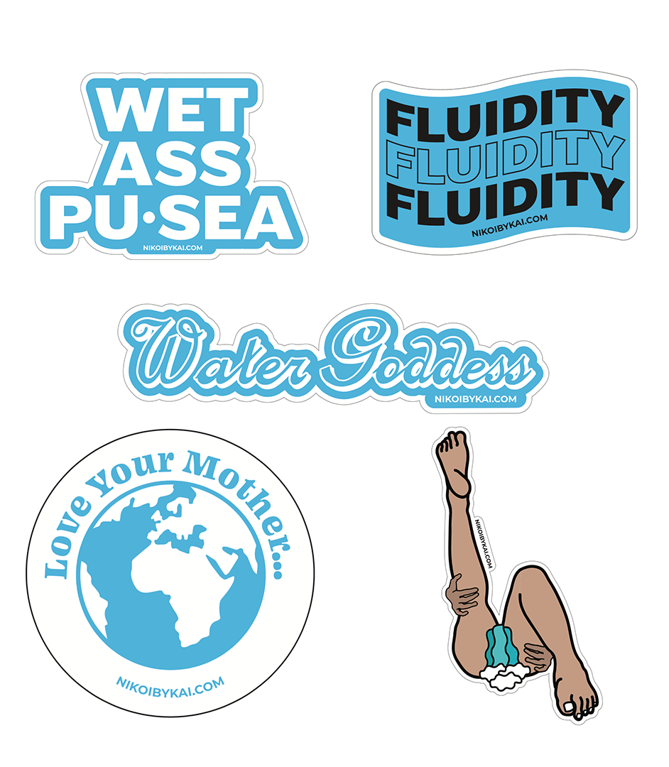 Water Goddess Sticker Pack